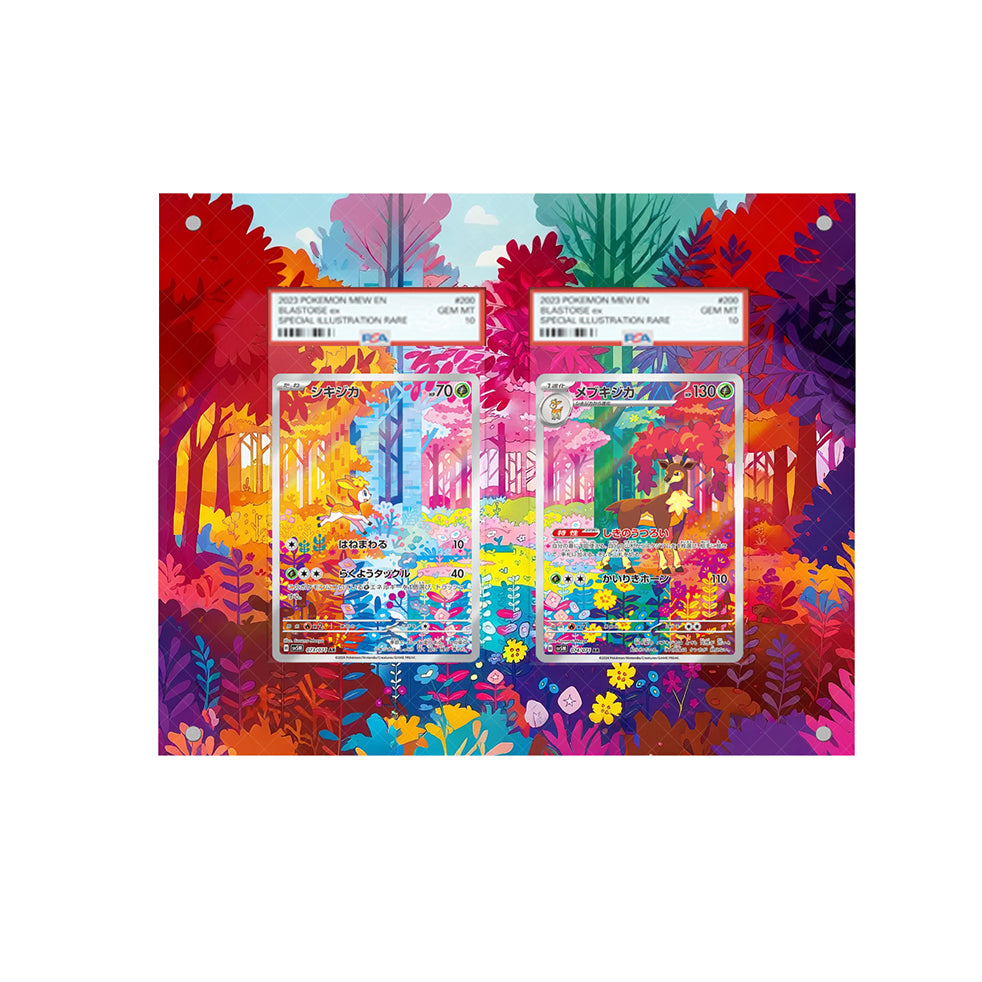 Deerling & Sawsbuck - Pokémon Extended Artwork Protective Card Display Case