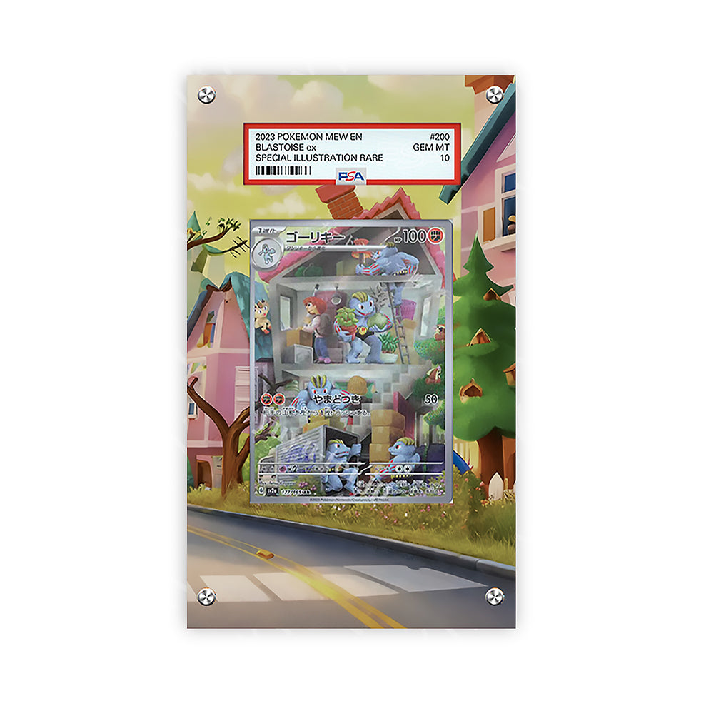 Machoke 177/165 - Pokémon PSA Extended Artwork Protective Card Display Case