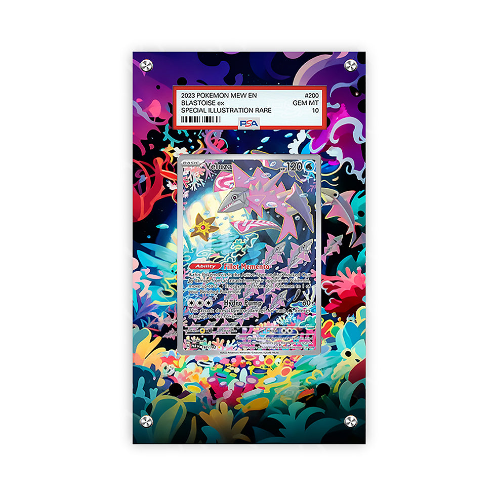 Veluza 192/182 - Pokémon PSA Extended Artwork Protective Card Display Case