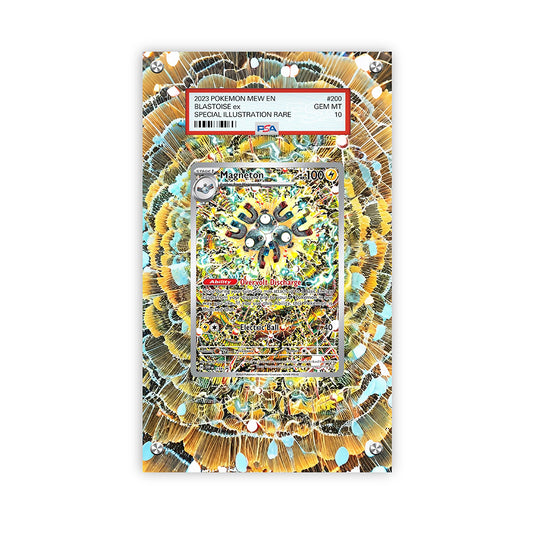 Magneton 159 - Pokémon PSA Extended Artwork Protective Card Display Case