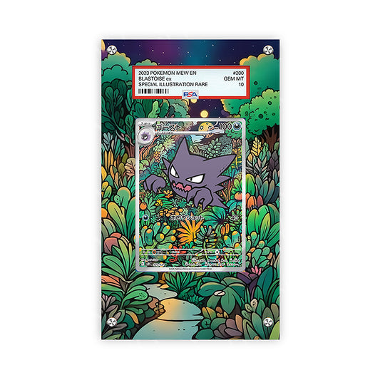 Haunter 027 - Pokémon PSA Extended Artwork Protective Card Display Case