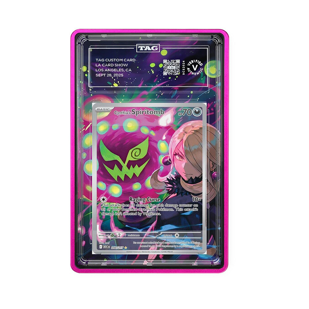 Cynthia's Spiritomb 244/217 - Gradeguardian Extended Artwork For Psa / Cgc / Bgs / Tag