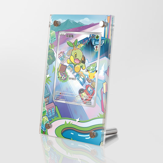 Turtwig - MEP40 - Pokémon Extended Artwork Protective Card Display Case