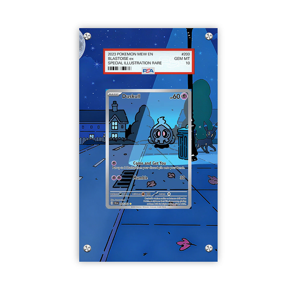 Duskull 068/064 - Pokémon Extended Artwork Protective Card Display Case Psa/cgc/tag/raw