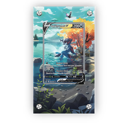 Hisuian Samurott V GG51/GG70 - Pokémon Extended Artwork Protective Card Display Case
