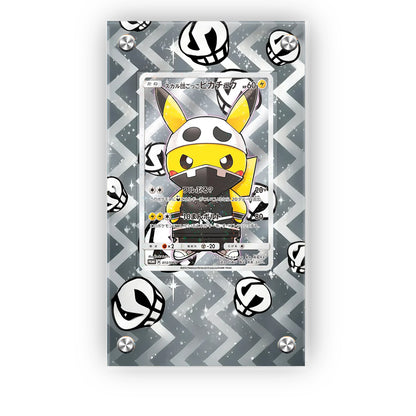 Poncho Pikachu x Team Skull - Pokémon Extended Artwork Protective Card Display Case