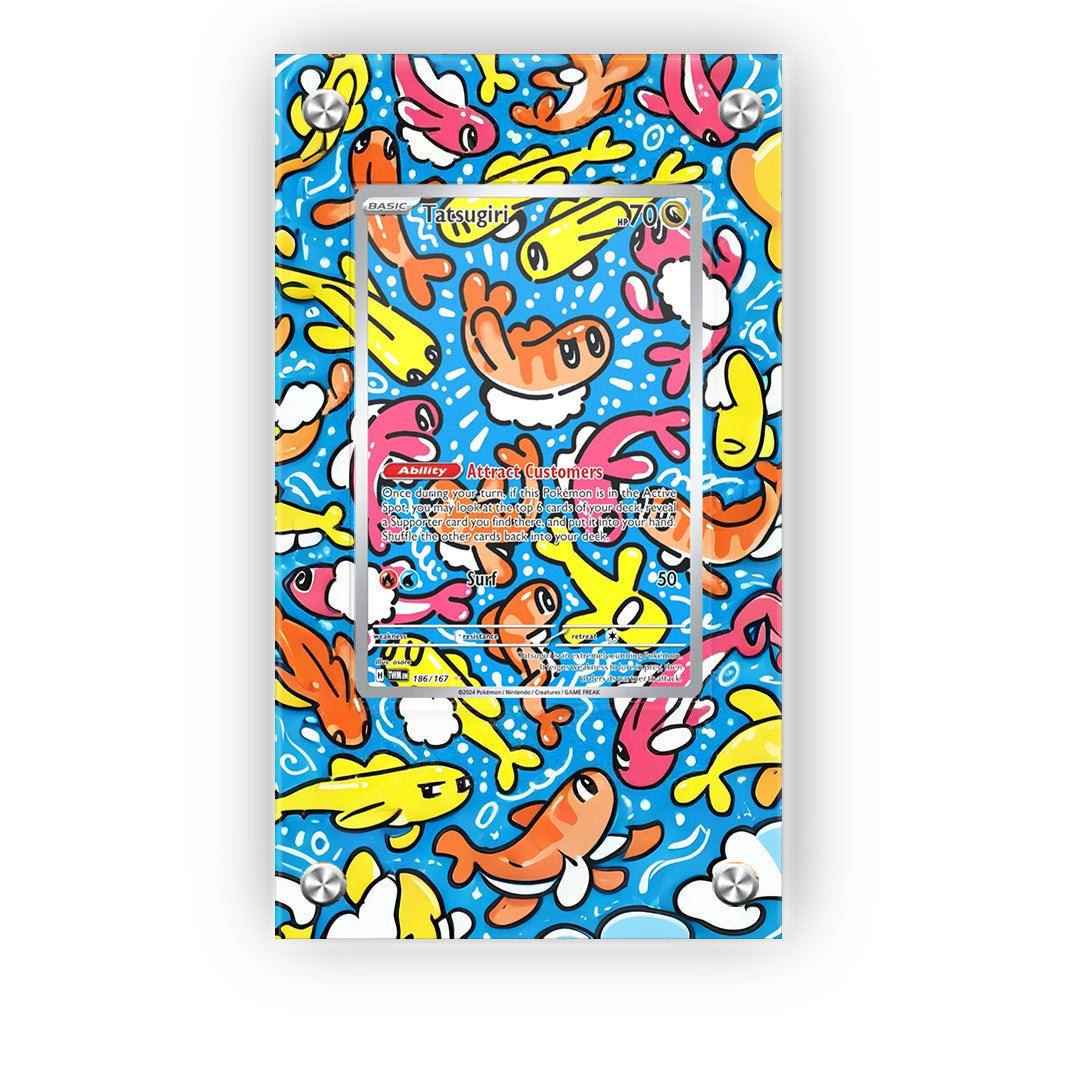Tatsugiri 186/167 - Pokémon Extended Artwork Protective Card Display Case