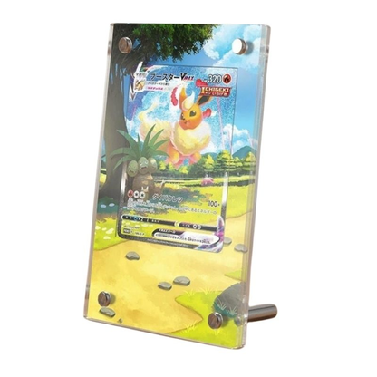 Flareon VMAX Swsh180 Pokémon Extended Artwork Protective Card Display Case Psa/cgc/raw