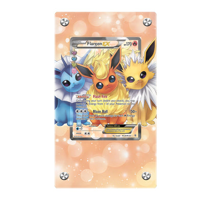 Flareon EX RC28/RC32 - Pokémon Extended Artwork Protective Card Display Case