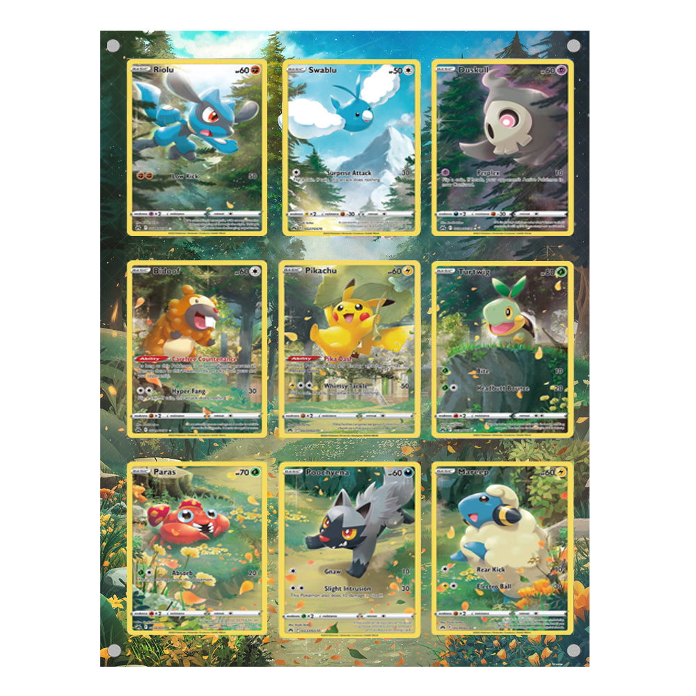 Crown Zenith Galarian Set - Pokémon Extended Artwork Protective Card Wall Frame