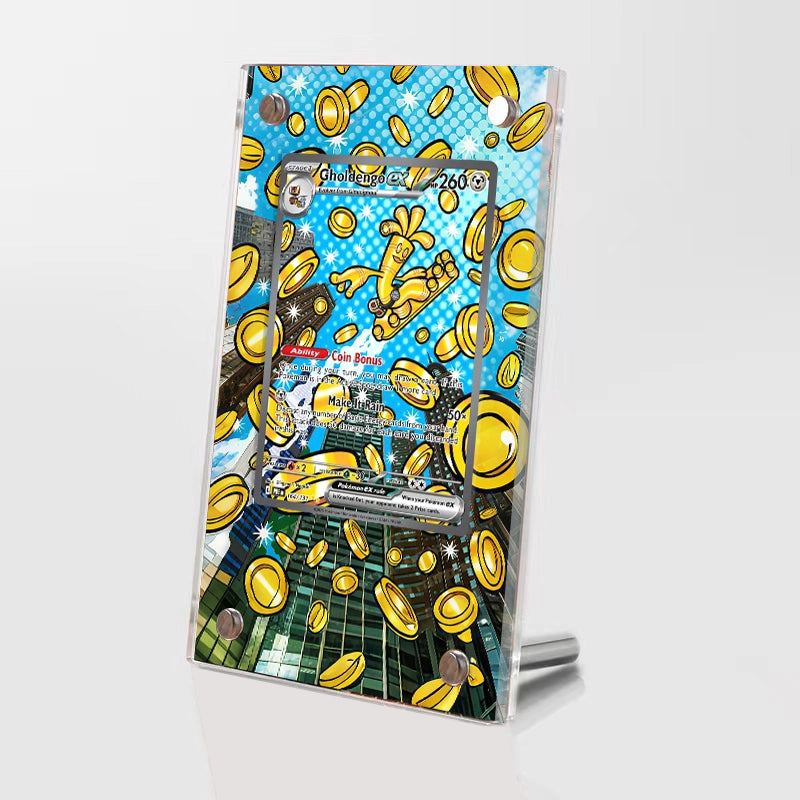 Gholdengo ex 164/131 - Pokémon Extended Artwork Protective Card Display Case