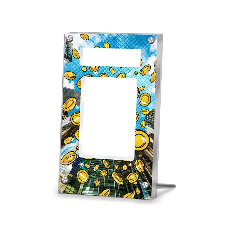Gholdengo EX 164/131 - Pokémon Extended Artwork Protective Card Display Case Psa/cgc/tag/raw