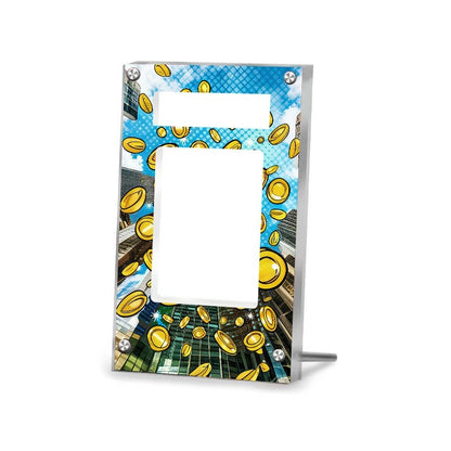 Gholdengo EX 164/131 - Pokémon Extended Artwork Protective Card Display Case Psa/cgc/tag/raw