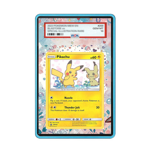 Pikachu SM162 - Gradeguardian Extended Artwork For Psa / Cgc / Bgs / Tag