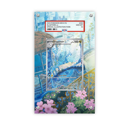 Dragonair 181/165 - Pokémon PSA Extended Artwork Protective Card Display Case