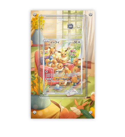 Eevee 191/167 - Pokémon Extended Artwork Protective Card Display Case Psa/cgc/tag/raw