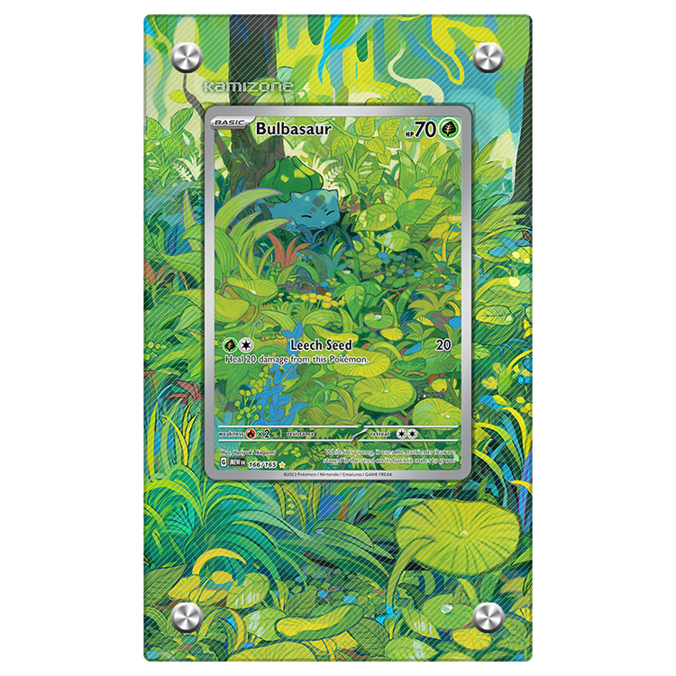 Bulbasaur 166/165 - Pokémon Extended Artwork Protective Display Case