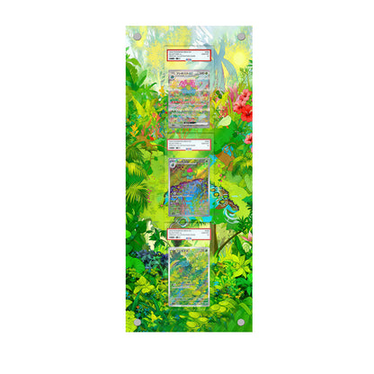 Bulbasaur Ivysaur Venusaur - Pokémon Extended Artwork Protective Card Wall Frame