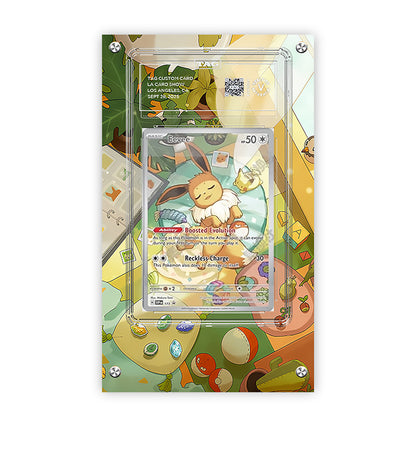 Eevee 173 - Pokémon Extended Artwork Protective Card Display Case Psa/cgc/tag/raw