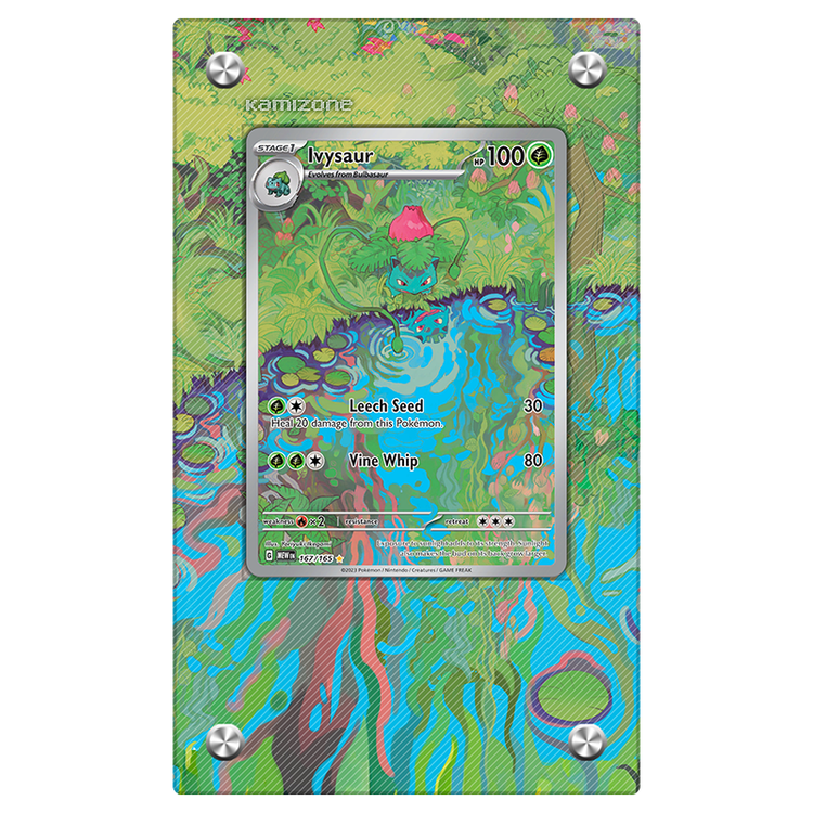 Ivysaur 167/165 - Pokémon Extended Artwork Protective Display Case