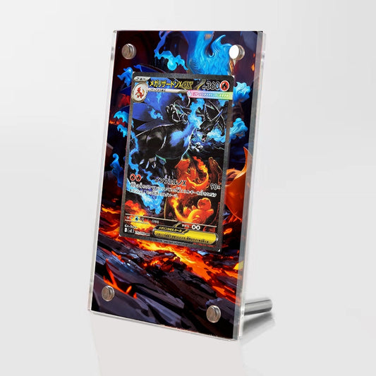 Mega Charizard X 110/080 - Pokémon Extended Artwork Protective Card Display Case