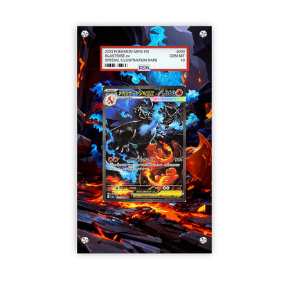 Mega Charizard X 110/080 - Pokémon PSA Extended Artwork Protective Card Display Case
