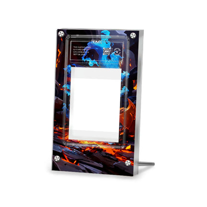Mega Charizard X 110/080 - Pokémon Extended TAG Artwork Protective Card Display Case