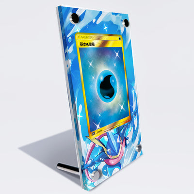 Water Energy - Pokémon Extended Artwork Protective Card Display Case