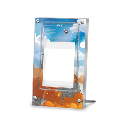 Mario Pikachu 294/xy-p - Pokémon Extended Artwork Protective Card Display Case Psa/cgc/tag/raw