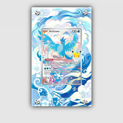 Articuno 132/128 - Pokémon Extended Artwork Protective Card Display Case Psa/cgc/tag/raw