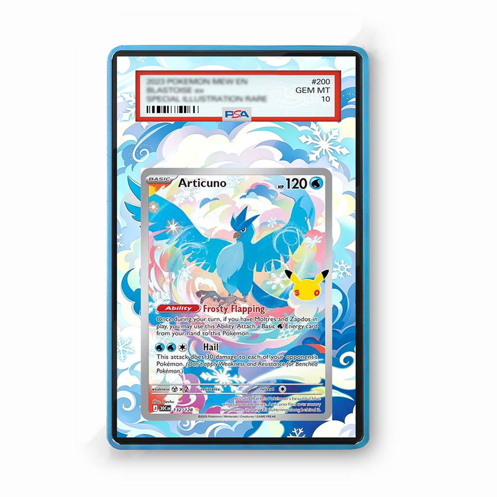 Articuno 132/128 - Gradeguardian Extended Artwork For Psa / Cgc / Bgs / Tag