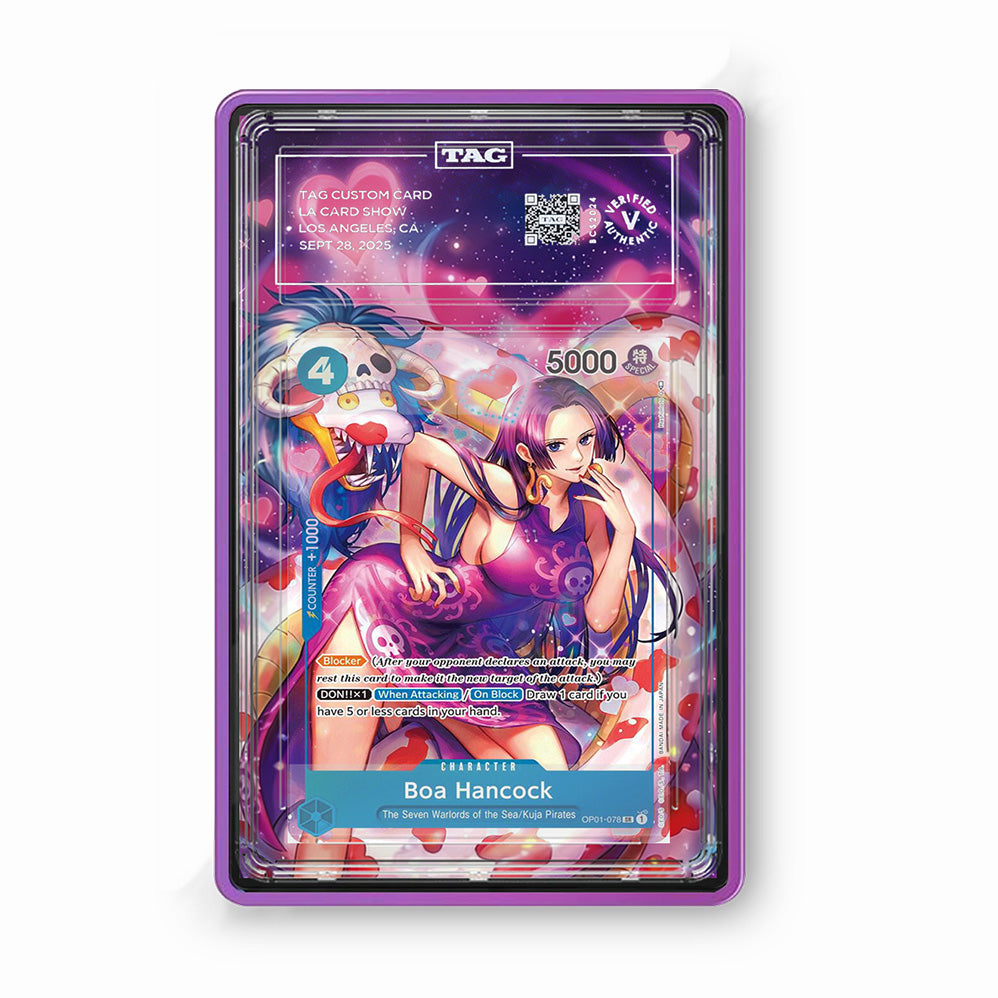 Boa Hancock OP01 - Gradeguardian Extended Artwork For Psa / Cgc / Bgs / Tag
