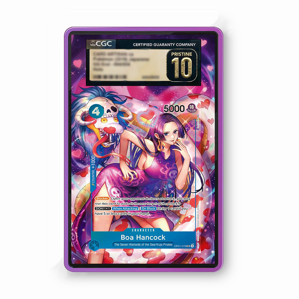 Boa Hancock OP01 - Gradeguardian Extended Artwork For Psa / Cgc / Bgs / Tag