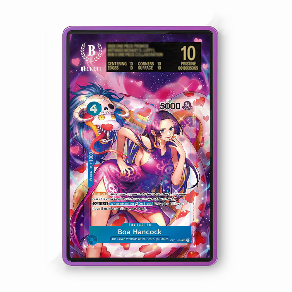 Boa Hancock OP01 - Gradeguardian Extended Artwork For Psa / Cgc / Bgs / Tag
