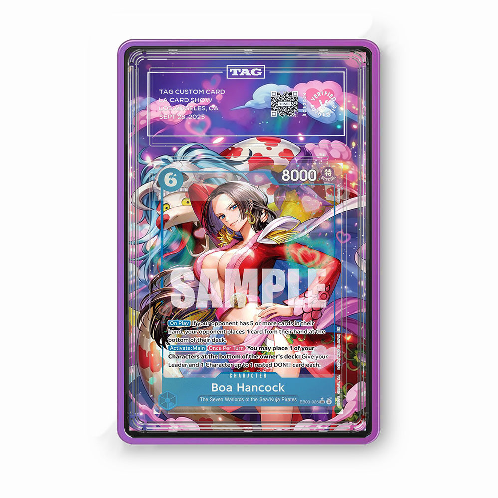 Boa Hancock OP03-026 - Gradeguardian Extended Artwork For Psa / Cgc / Bgs / Tag