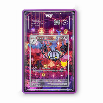 Chandelure 137/128 30th Anniversary - Gradeguardian Extended Artwork For Psa / Cgc / Bgs / Tag