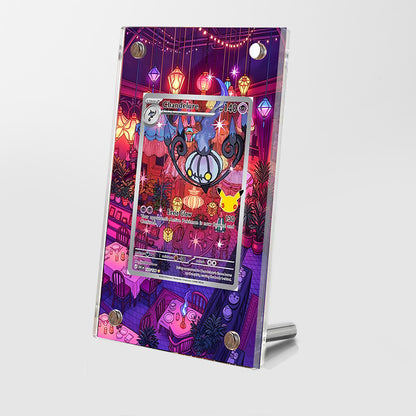 Chandelure 137/128 30th Anniversary - Pokémon Extended Artwork Protective Card Display Case Psa/cgc/tag/raw