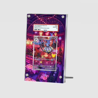 Chandelure 137/128 30th Anniversary - Pokémon Extended Artwork Protective Card Display Case Psa/cgc/tag/raw