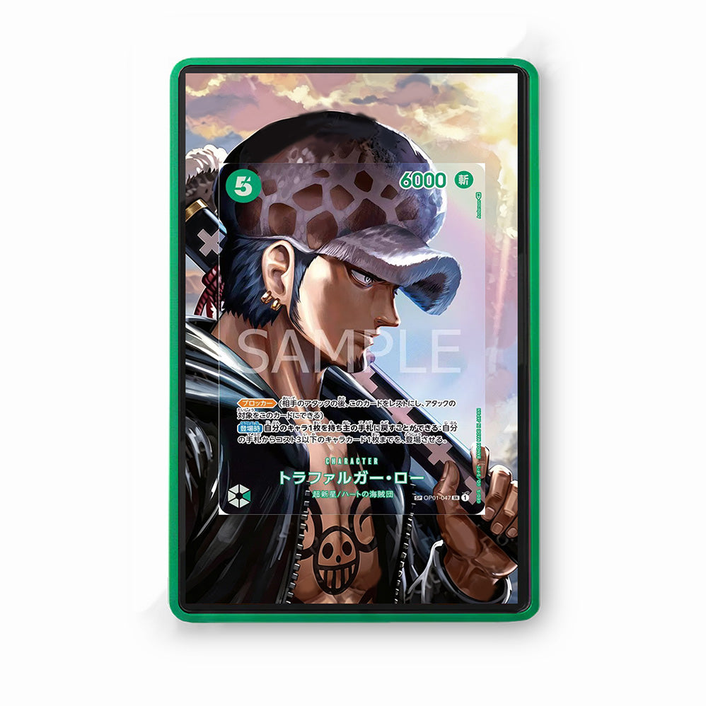 Trafalgar Law OP01-047 - Gradeguardian Extended Artwork For Psa / Cgc / Bgs / Tag