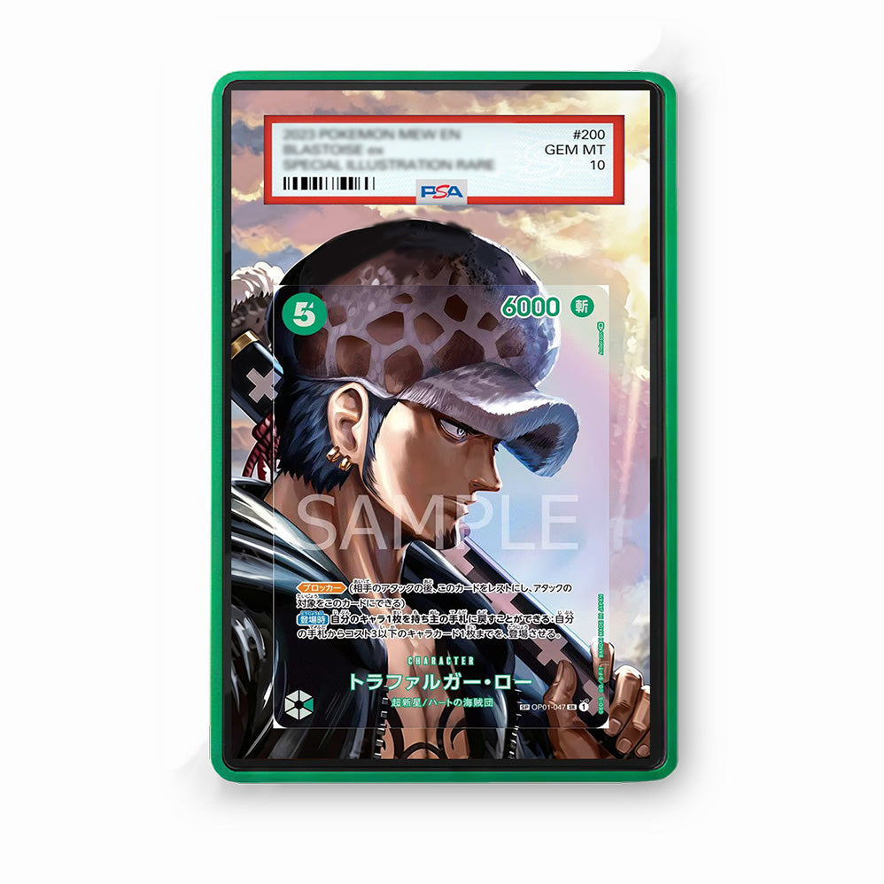 Trafalgar Law OP01-047 - Gradeguardian Extended Artwork For Psa / Cgc / Bgs / Tag