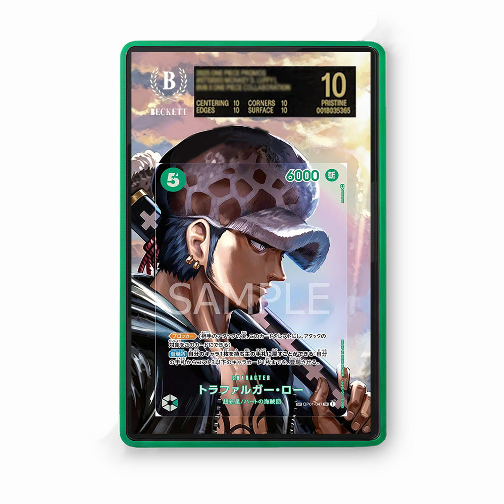 Trafalgar Law OP01-047 - Gradeguardian Extended Artwork For Psa / Cgc / Bgs / Tag