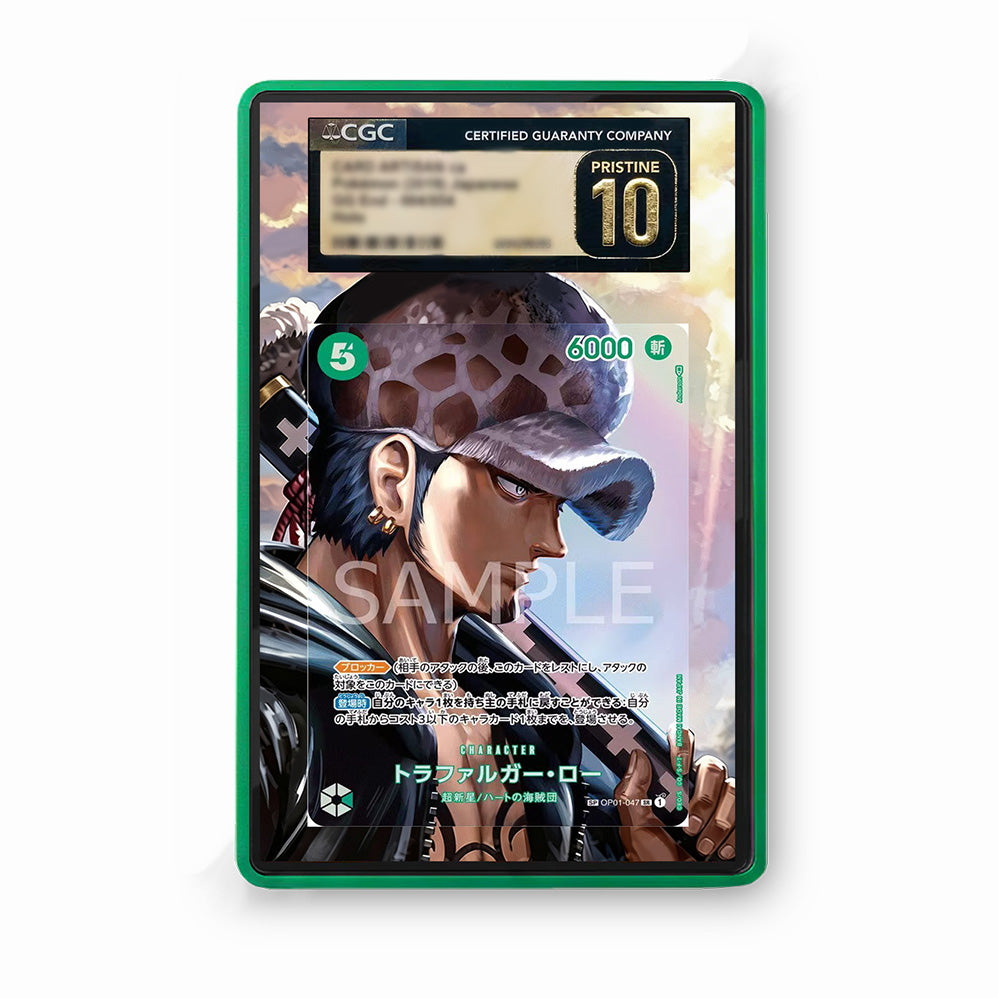 Trafalgar Law OP01-047 - Gradeguardian Extended Artwork For Psa / Cgc / Bgs / Tag