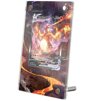 Charizard VMAX - Extended Artwork Display Case | KamiZone Charizard VMAX - Extended Artwork Display Case | KamiZone
