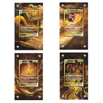 Crown Zenith Gold Cards Set - Pokémon Extended Artwork Protective Display Case