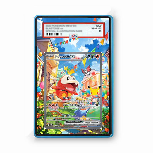Fuecoco ex 147/128 30th Anniversary - Gradeguardian Extended Artwork For Psa / Cgc / Bgs / Tag