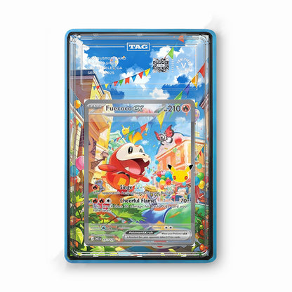 Fuecoco ex 147/128 30th Anniversary - Gradeguardian Extended Artwork For Psa / Cgc / Bgs / Tag