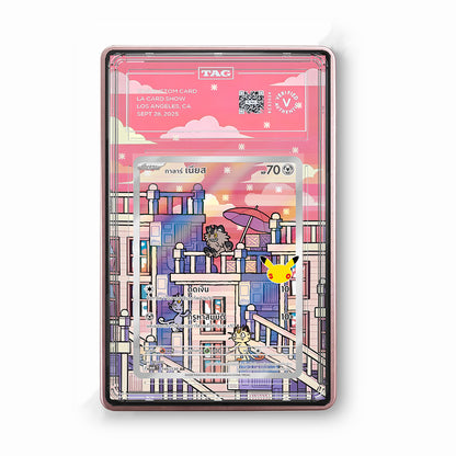 Galarian Meowth 141/128 30th Anniversary - Gradeguardian Extended Artwork For Psa / Cgc / Bgs / Tag