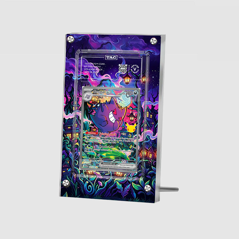 Gengar ex 154/128 30th Anniversary - Pokémon Extended Artwork Protective Card Display Case Psa/cgc/tag/raw