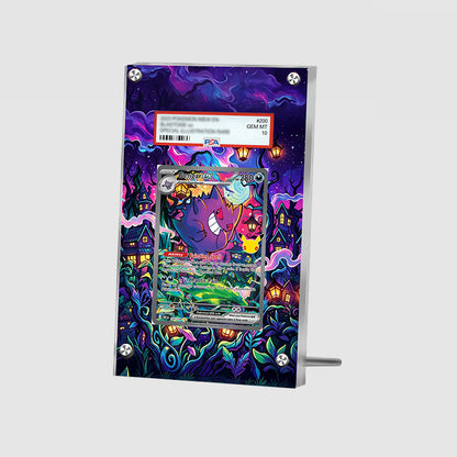 Gengar ex 154/128 30th Anniversary - Pokémon Extended Artwork Protective Card Display Case Psa/cgc/tag/raw