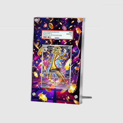 Gholdengo 142/128 - Pokémon Extended Artwork Protective Card Display Case Psa/cgc/tag/raw